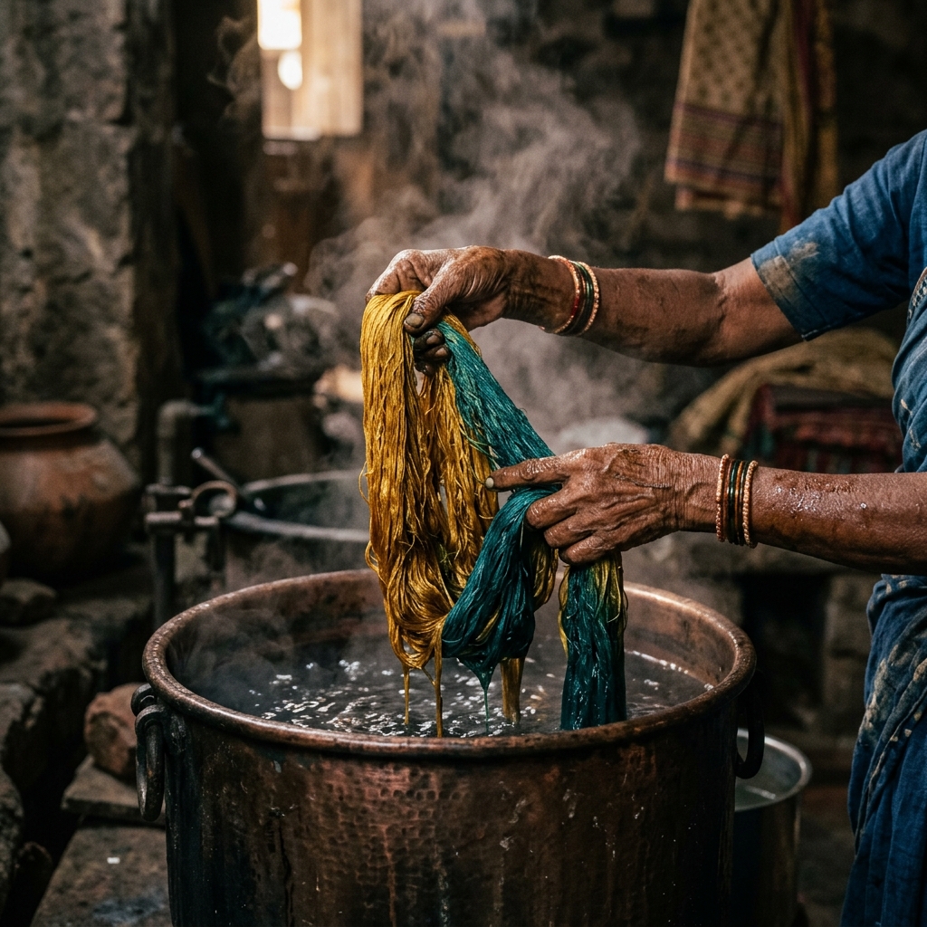 Thread Dyeing